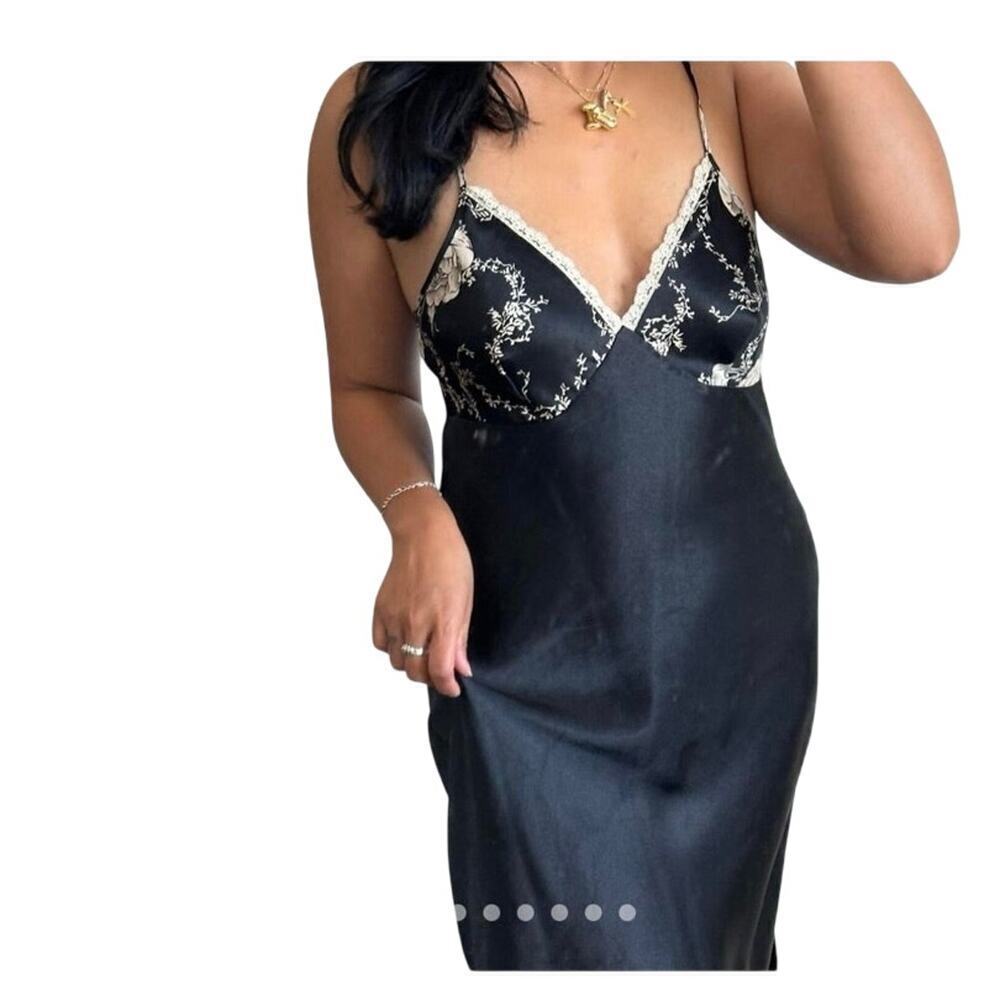 Plus size Vintage secret treasures midi slip gown sz 2x